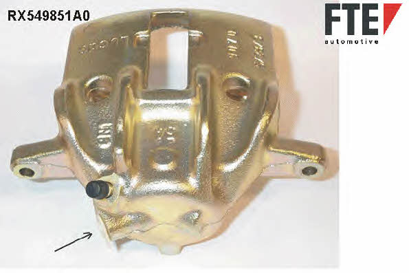 FTE RX549851A0 Brake caliper front left RX549851A0: Buy near me in Poland at 2407.PL - Good price!