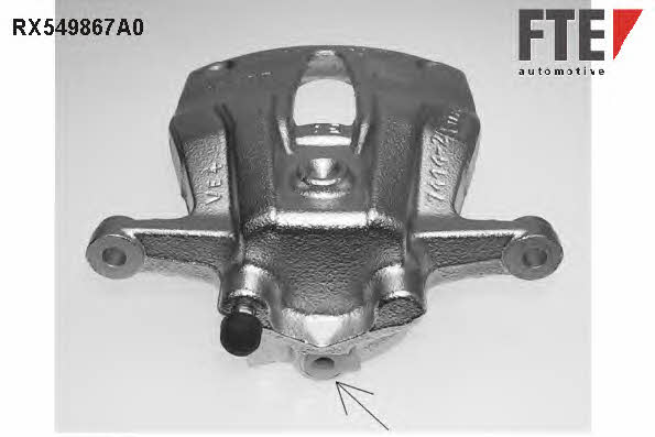 FTE RX549867A0 Brake caliper front left RX549867A0: Buy near me in Poland at 2407.PL - Good price!
