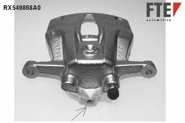 FTE RX549868A0 Brake caliper front right RX549868A0: Buy near me in Poland at 2407.PL - Good price!