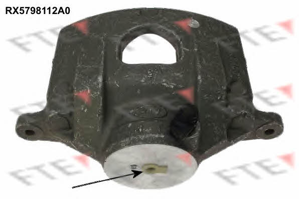 FTE RX5798112A0 Brake caliper front right RX5798112A0: Buy near me in Poland at 2407.PL - Good price!