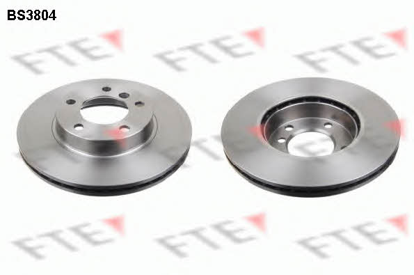 FTE BS3804 Front brake disc ventilated BS3804: Buy near me in Poland at 2407.PL - Good price!