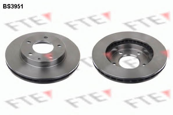 FTE BS3951 Front brake disc ventilated BS3951: Buy near me in Poland at 2407.PL - Good price!