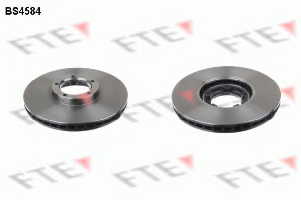 FTE BS4584 Front brake disc ventilated BS4584: Buy near me in Poland at 2407.PL - Good price!