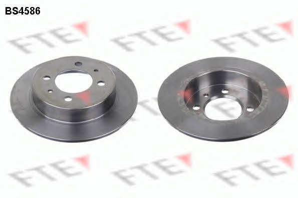 FTE BS4586 Rear brake disc, non-ventilated BS4586: Buy near me at 2407.PL in Poland at an Affordable price!