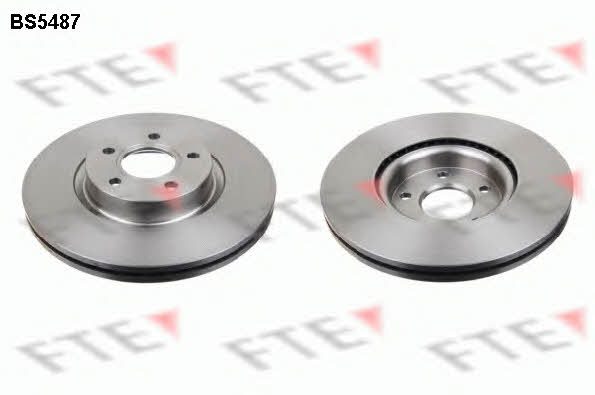 FTE BS5487 Front brake disc ventilated BS5487: Buy near me in Poland at 2407.PL - Good price!