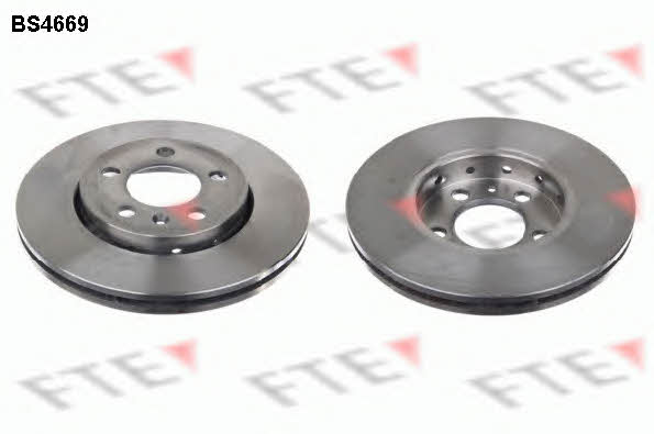 FTE BS4669 Front brake disc ventilated BS4669: Buy near me in Poland at 2407.PL - Good price!