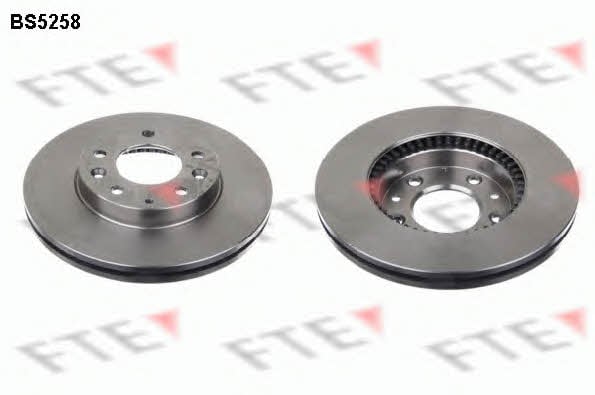 FTE BS5258 Front brake disc ventilated BS5258: Buy near me in Poland at 2407.PL - Good price!