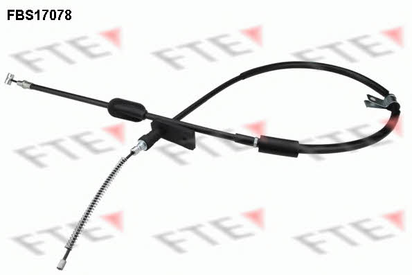 FTE FBS17078 Cable Pull, parking brake FBS17078: Buy near me in Poland at 2407.PL - Good price!