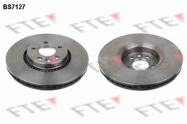 FTE BS7127 Front brake disc ventilated BS7127: Buy near me in Poland at 2407.PL - Good price!