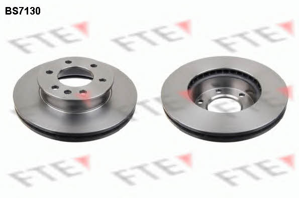 FTE BS7130 Front brake disc ventilated BS7130: Buy near me in Poland at 2407.PL - Good price!