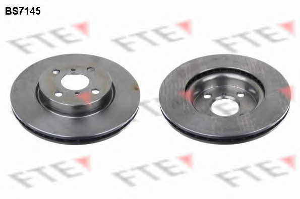 FTE BS7145 Front brake disc ventilated BS7145: Buy near me in Poland at 2407.PL - Good price!