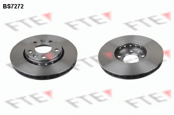 FTE BS7272 Front brake disc ventilated BS7272: Buy near me in Poland at 2407.PL - Good price!