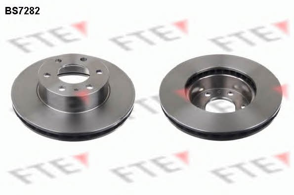 FTE BS7282 Front brake disc ventilated BS7282: Buy near me in Poland at 2407.PL - Good price!