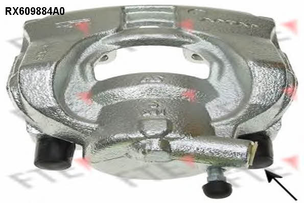 FTE RX609884A0 Brake caliper front right RX609884A0: Buy near me in Poland at 2407.PL - Good price!