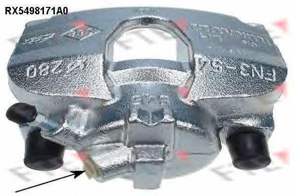 FTE RX5498171A0 Brake caliper front left RX5498171A0: Buy near me in Poland at 2407.PL - Good price!