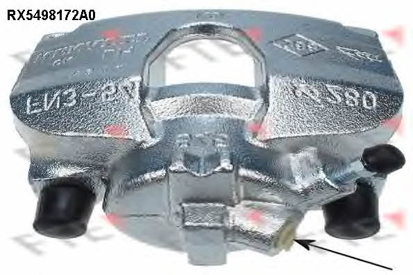 FTE RX5498172A0 Brake caliper front right RX5498172A0: Buy near me in Poland at 2407.PL - Good price!
