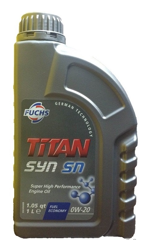 Fuchs 600933692 Моторное масло Fuchs Titan Syn SN 0W-20, 1л 600933692: Отличная цена - Купить в Польше на 2407.PL!