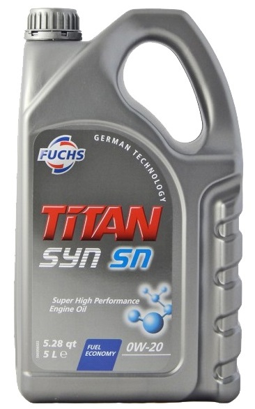 Fuchs 600933715 Моторное масло Fuchs Titan Syn Sn 0W-20, 5л 600933715: Отличная цена - Купить в Польше на 2407.PL!