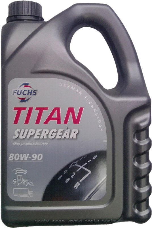 Fuchs 600788018 Olej przekładniowy Fuchs TITAN SUPERGear 80W-90, 4L 600788018: Dobra cena w Polsce na 2407.PL - Kup Teraz!