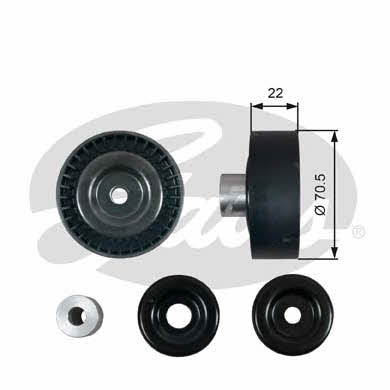 Gates T36611 V-ribbed belt tensioner (drive) roller T36611: Buy near me at 2407.PL in Poland at an Affordable price!