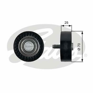 Gates V-ribbed belt tensioner (drive) roller – price 324 PLN