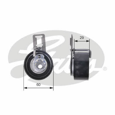 Gates T43230 Tensioner pulley, timing belt T43230: Buy near me in Poland at 2407.PL - Good price!