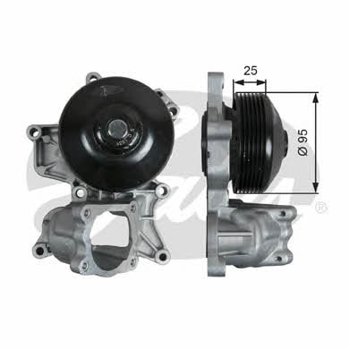 Gates WP0121 Water pump WP0121: Buy near me in Poland at 2407.PL - Good price!
