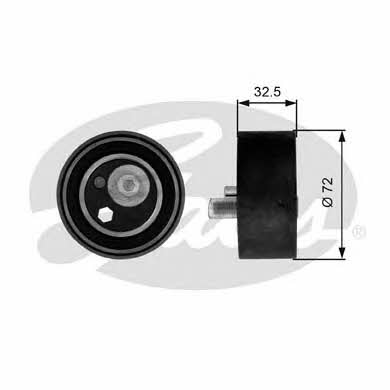 Gates T41082 Tensioner pulley, timing belt T41082: Buy near me in Poland at 2407.PL - Good price!