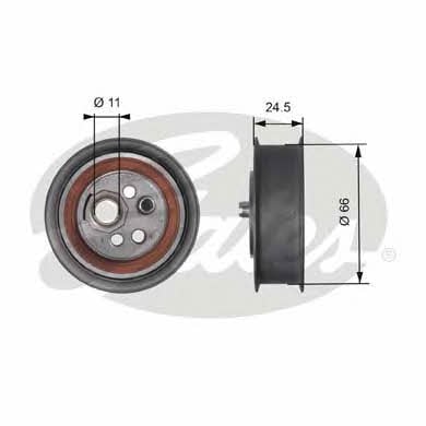 Gates T41103 Tensioner pulley, timing belt T41103: Buy near me in Poland at 2407.PL - Good price!