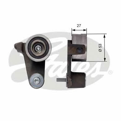Gates T41165 Tensioner pulley, timing belt T41165: Buy near me in Poland at 2407.PL - Good price!