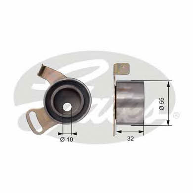 Gates T41168 Tensioner pulley, timing belt T41168: Buy near me in Poland at 2407.PL - Good price!