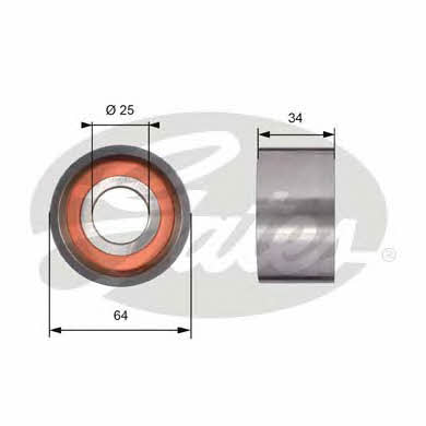 Gates T41234 Tensioner pulley, timing belt T41234: Buy near me in Poland at 2407.PL - Good price!