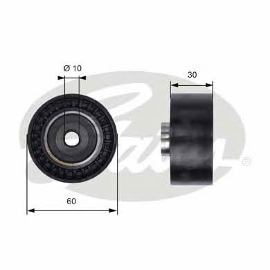 Gates T41235 Tensioner pulley, timing belt T41235: Buy near me in Poland at 2407.PL - Good price!