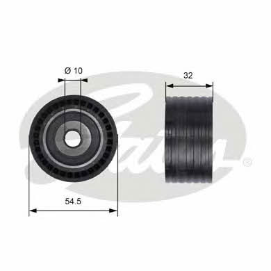 Gates T41237 Tensioner pulley, timing belt T41237: Buy near me at 2407.PL in Poland at an Affordable price!