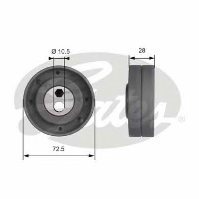 Gates T41259 Tensioner pulley, timing belt T41259: Buy near me in Poland at 2407.PL - Good price!