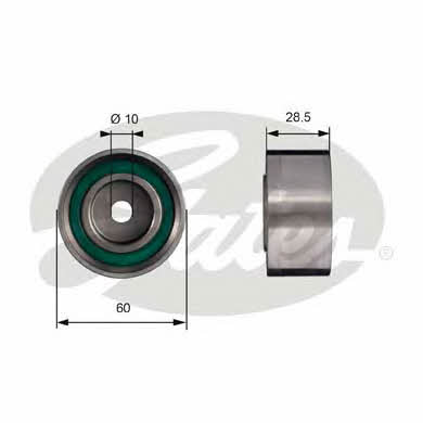 Gates T42015 Tensioner pulley, timing belt T42015: Buy near me in Poland at 2407.PL - Good price!