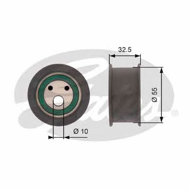 Gates T42041A Tensioner pulley, timing belt T42041A: Buy near me in Poland at 2407.PL - Good price!