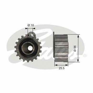 Gates T42073 Tensioner pulley, timing belt T42073: Buy near me at 2407.PL in Poland at an Affordable price!