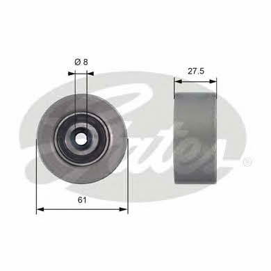 Gates T42151 Tensioner pulley, timing belt T42151: Buy near me in Poland at 2407.PL - Good price!
