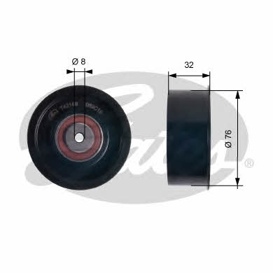 Gates T42169 Tensioner pulley, timing belt T42169: Buy near me in Poland at 2407.PL - Good price!
