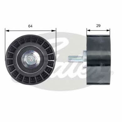 Gates T42170 Tensioner pulley, timing belt T42170: Buy near me in Poland at 2407.PL - Good price!