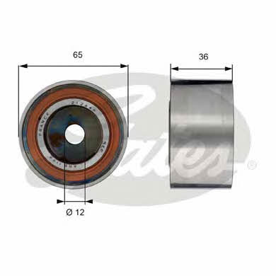 Gates T42185 Tensioner pulley, timing belt T42185: Buy near me in Poland at 2407.PL - Good price!