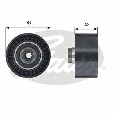 Gates T42191 Tensioner pulley, timing belt T42191: Buy near me in Poland at 2407.PL - Good price!