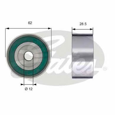 Gates T42192 Tensioner pulley, timing belt T42192: Buy near me at 2407.PL in Poland at an Affordable price!