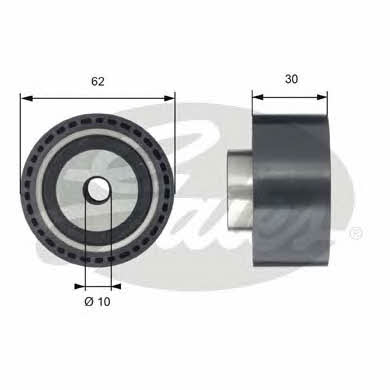 Gates T42198 Ролик ремня ГРМ T42198: Отличная цена - Купить в Польше на 2407.PL!