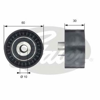 Gates T42199 Tensioner pulley, timing belt T42199: Buy near me in Poland at 2407.PL - Good price!