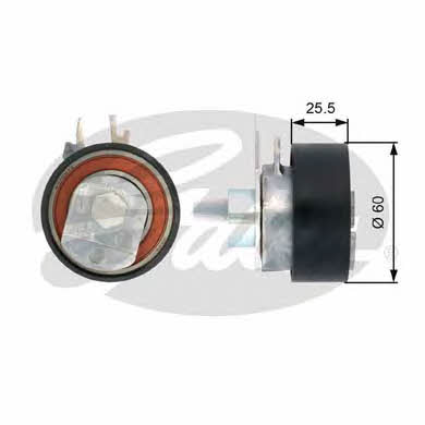Gates T43149 Tensioner pulley, timing belt T43149: Buy near me in Poland at 2407.PL - Good price!