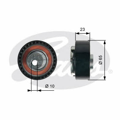 Gates T43228 Tensioner pulley, timing belt T43228: Buy near me in Poland at 2407.PL - Good price!