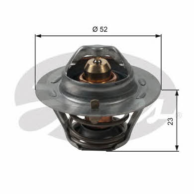 Gates TH14088G1 Thermostat, coolant TH14088G1: Buy near me in Poland at 2407.PL - Good price!