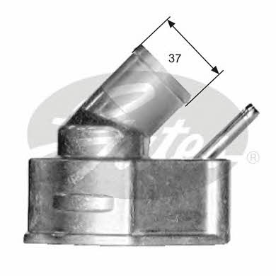Gates TH14982G1 Thermostat, coolant TH14982G1: Buy near me in Poland at 2407.PL - Good price!